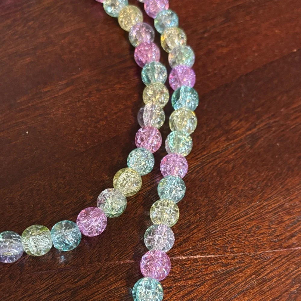 Homemade Glass bead Lanyard - Picture 3 of 3